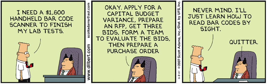 Dilbert Cartoon